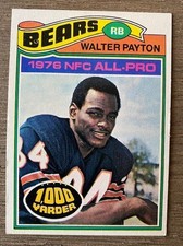 1977 Topps #3 1976 NFL Rushing Leaders Walter Payton / O.J. Simpson — listing 3