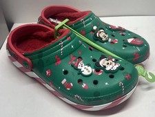 Crocs Classic Disney Holiday Lined Clog with Mickey, Donald & Pluto Jibbitz, listing 6