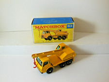 Matchbox Superfast Faun Mobile Crane (No. 42) Yellow Diecast Toy — listing 4