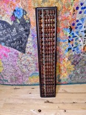 Vintage Japanese Soroban (1/4 Bead Abacus) with Gilt-Decorated Beam — listing 5