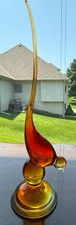 Viking Glass Bluenique Figural Bird Trinket Dish / Candy Dish A different name or logo
