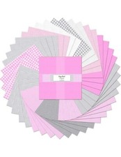 Wilmington Prints Soft Dawn 10 Karat Gems Layer Cake, 42 Pieces of 10" Cotton Squares, listing 4