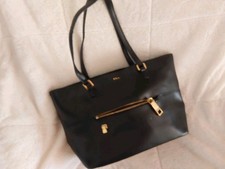 Ralph Lauren Black Saffiano Leather Tote Bag — listing 2
