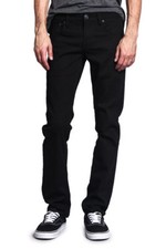 Black Skinny/Slim-Fit Denim Jeans