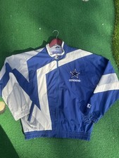 Vintage 1990s Starter Dallas Cowboys Pullover Hooded Puffer Jacket — listing 4