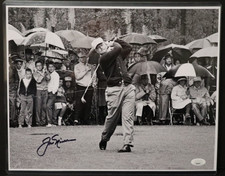 Jack Nicklaus 1986 Masters Champion Framed Photo Display with Engraved Nameplate and Facsimile Signature — listing 6