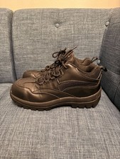 Cintas Black Leather Steel-Toe Hiker-Style Work Boots with Original Box and Tags — listing 6