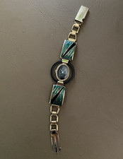 Vintage Ladies' Mechanical Wristwatch with Base Metal Bezel and Stainless Steel Back