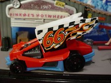 Demon Speed Car Tumbling Stunt Toy Car with Flame Rhino Graphics, Blue — listing 5