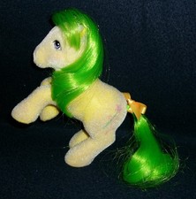 Vintage My Little Pony G1 Teal Earth Pony with Purple Hair and Yellow Triangle Symbol — listing 2