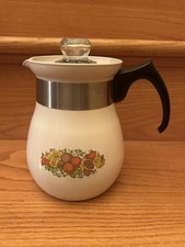 Vintage Corning Ware Blue Cornflower 9-Cup Stovetop Percolator Coffee Pot — listing 3