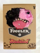 Zuru Fuggler Baddies Annoyed Alien Leopard Plush - Three-Eyed Funny Ugly Monster
