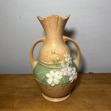 Roseville Pottery Cosmos Flower Frog #39 in Blue — listing 2