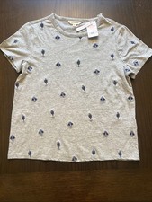 Western-Themed Embroidered Gray T-Shirt with Cowboy Boot, Horseshoe & Stars — listing 4
