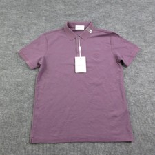 Salvatore Ferragamo Men's Short Sleeve Piqué Polo Shirt, Gancini Logo, Size L — listing 2