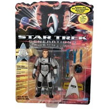 Star Trek Generations Lieutenant Commander Geordi La Forge Action Figure (Playmates 1994) — listing 6