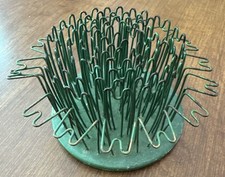Vintage Twisted Wire Flower Frog on Weighted Base — listing 3