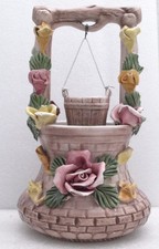 Vintage Framed 'A Bit O' Birthday Wishin'' Wishing Well Birthday Greeting Print — listing 6