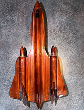 Carved Wood Model Outrigger/Dugout Canoe Boat with Chip-Carved Geometric Decoration — listing 4