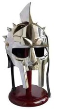 Gladiator 'Maximus' Spiked Arena Helmet with Crest and Face Mask — listing 4