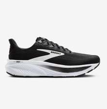 Brooks Ghost 6 Men's Running Shoes, Gray/Navy/Yellow — listing 2