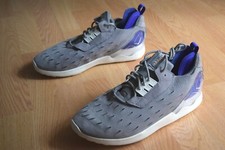 Adidas ZX 8000 Boost Men's Sneakers - Navy Blue with Floral Print Panels — listing 4