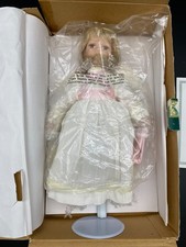Trisha Romance "Little Family" Tanya Handcrafted Porcelain Doll with Pram, No. 5765/15,000
