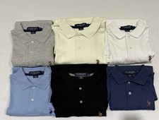 U.S. Polo Assn. Performance Pique Men's Navy Blue Short-Sleeve Polo Shirt, Size Medium — listing 2