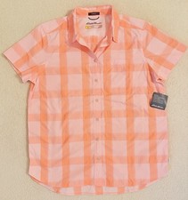 Eddie Bauer Men's Short-Sleeve UPF 30 Plaid Outdoor Shirt, Size T3XL (Tall 3XL) — listing 3