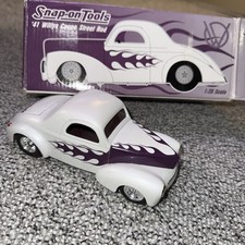 Snap-on Tools Diecast Willys Coupe Hot Rod, 1:24 Scale with Opening Hood and Blown Engine — listing 6