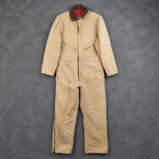 Walls Blizzard Pruf Insulated Hooded Duck Canvas Work Jacket, Brown XL — listing 2