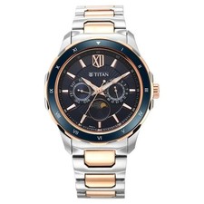 Titan Rose Gold-Tone Multifunction Men's Dress Watch — listing 5