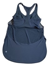 Lululemon Women's Athletic Tank Top with Mesh Yoke and Abstract Print — listing 6
