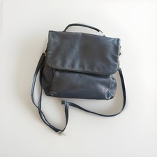 Tula Black Leather Small Crossbody Travel Organiser Bag — listing 6