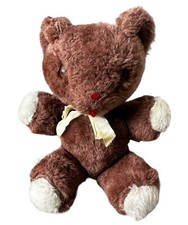 Vintage Die-Cut Teddy Bear in Bed Greeting Card "C'mon" — listing 6