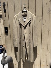 London Fog Double-Breasted Trench Coat, Olive/Taupe — listing 4