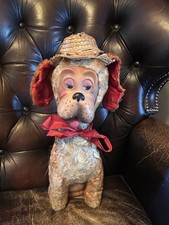 Vintage 1950s-60s Rubber Face Pixie Elf Knee Hugger Shelf Sitter Doll — listing 2