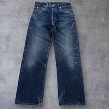 Vintage Levi's Big E Jeans, Made in USA, Button Fly, Blue Denim, W28 L32 — listing 2