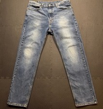 Levi's 505 Regular Fit Men's Jeans, Light Wash, Size 36x32, listing 3
