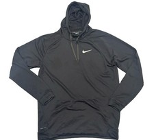 Nike Dri-FIT Therma Pullover Hoodie, Light Blue with Heather Sleeves, Size 4XLT — listing 3