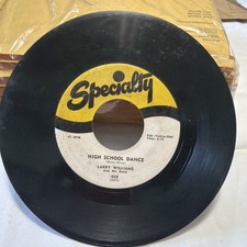 Larry Williams - Short Fat Fannie / High School Dance 45 RPM Single (Specialty 608)