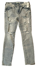 PacSun Distressed High-Rise Skinny Jeans, Medium Wash — listing 3