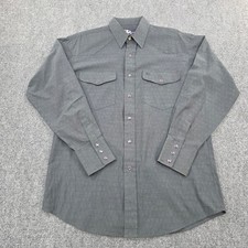 Resistol Men's Paisley Print Long Sleeve Button-Down Western Shirt, Size 3XL — listing 3