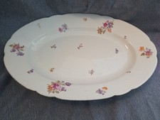 Hutschenreuther Hohenberg Oval Serving Platter U.S. Standard Design No. 19 Floral Bouquet — listing 2