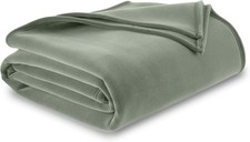 Vellux Original Plush Blanket, Twin Size, Blue/Gray, by WestPoint Home — listing 2
