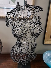 Abstract Welded Steel Sculpture, Signed CWT Janesville WI — listing 6