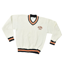 Russell Oklahoma State Cowboys Black & Orange Athletic T-Shirt, Men's L — listing 2