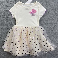 Peppa Pig "Best of Friends" Baby Girl Tutu Dress, Size 12M, Navy — listing 3