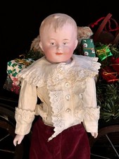 Gebruder Heubach 8" Bisque Character Baby Doll with Laughing Face — listing 3