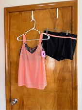ZeroXPosur Women's Two-Piece Tankini Swimsuit, Seashell Coral, Size XL — listing 5